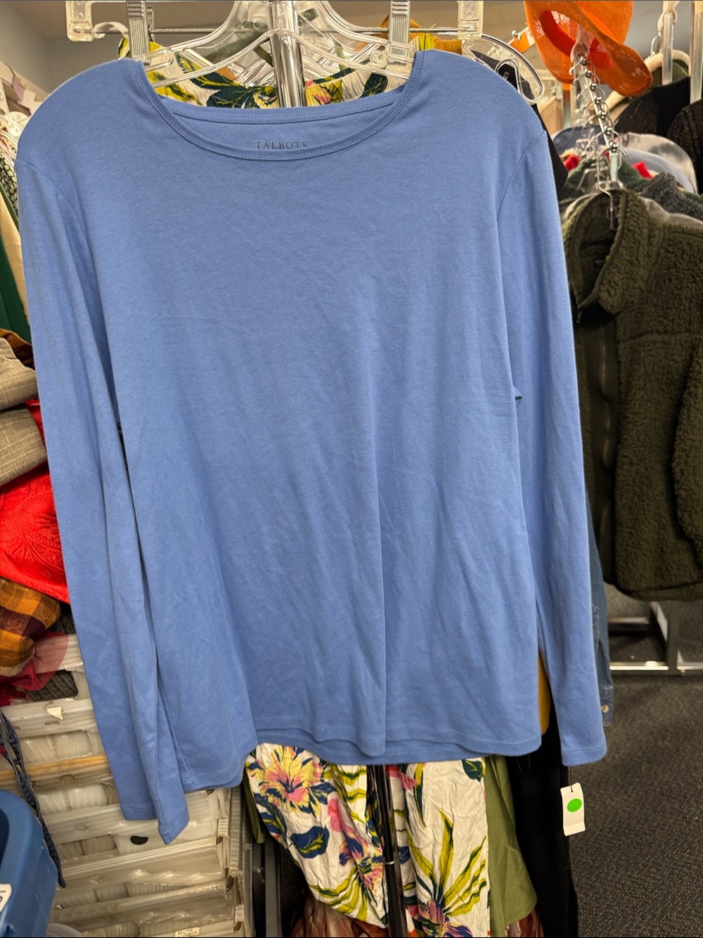 Talbots long sleeve tee xl // 091715